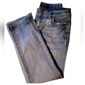 WOMENS JEANS WHITE HOUSE BLACK MARKET BLANC CAPRI SZ 2
